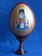 Деревянное пасхальное яйцо Лука Крымский